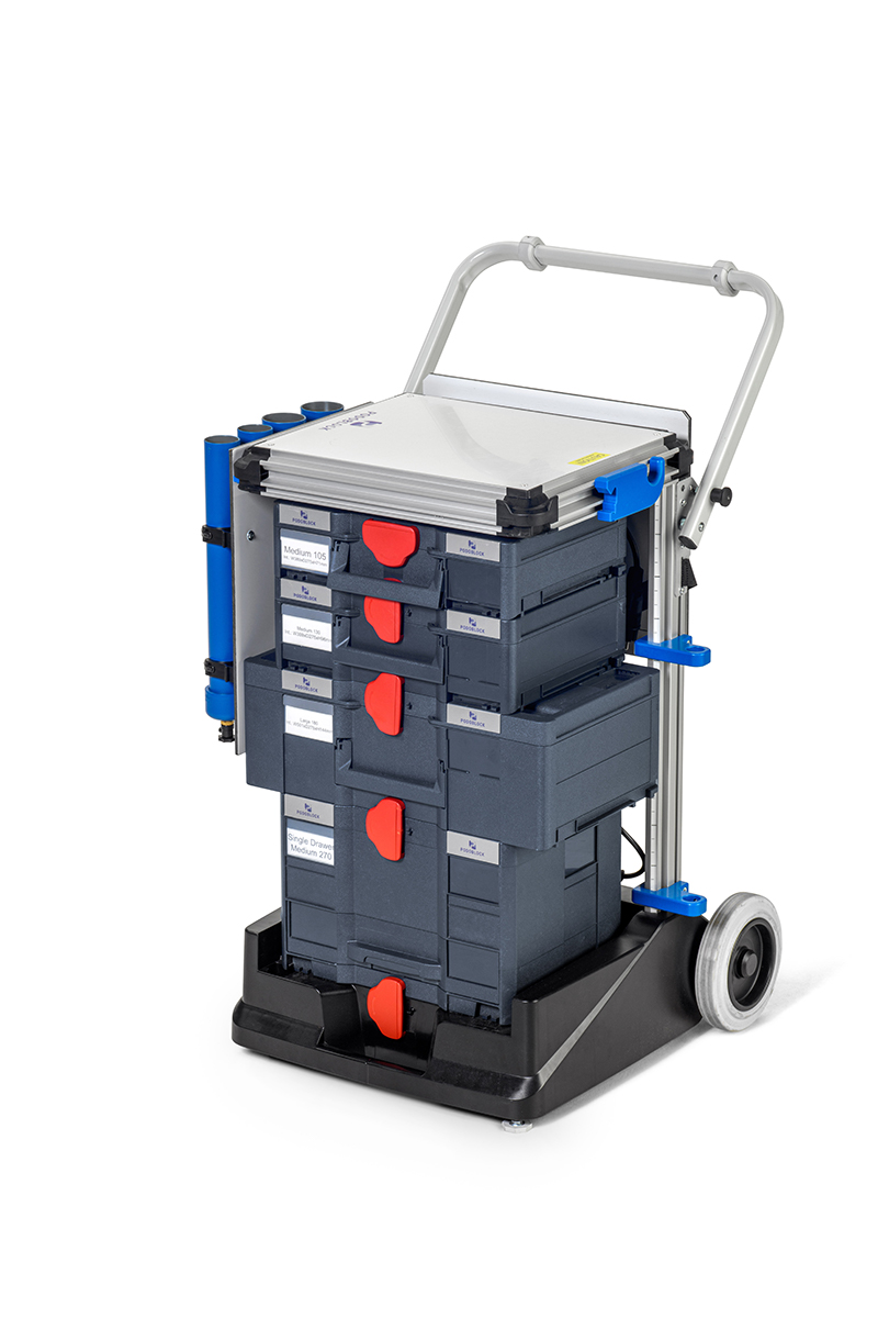 WorkStation StorageBox str. M m. 1 skuffe 4